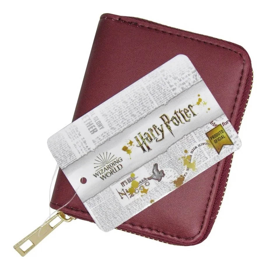 carteira geek harry potter 9 3 4 hogwarts