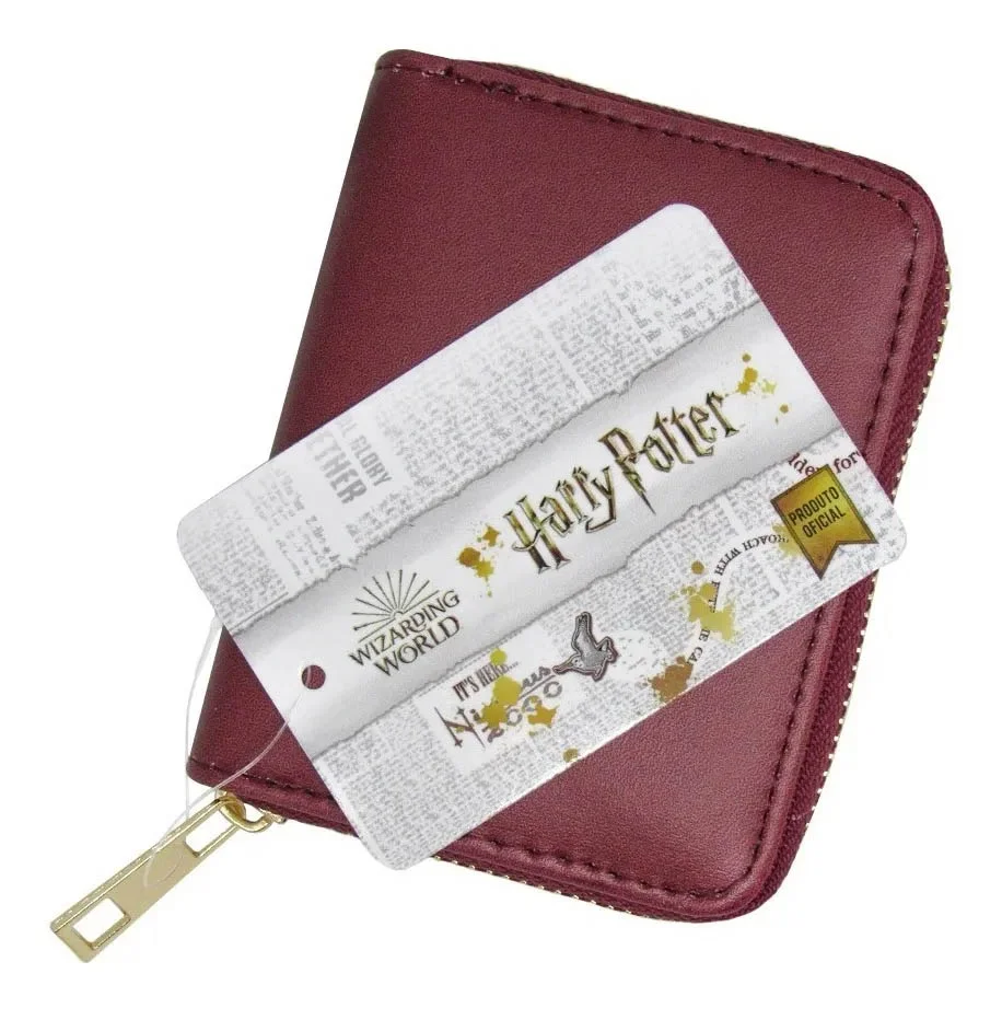 carteira geek harry potter 9 3 4 hogwarts