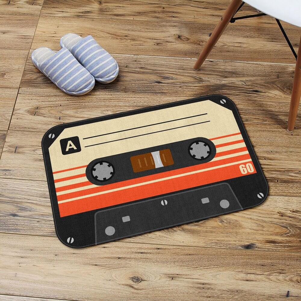 kit Tapetes Fita Cassete K7 Retrô - Presente Criativo Geek 3