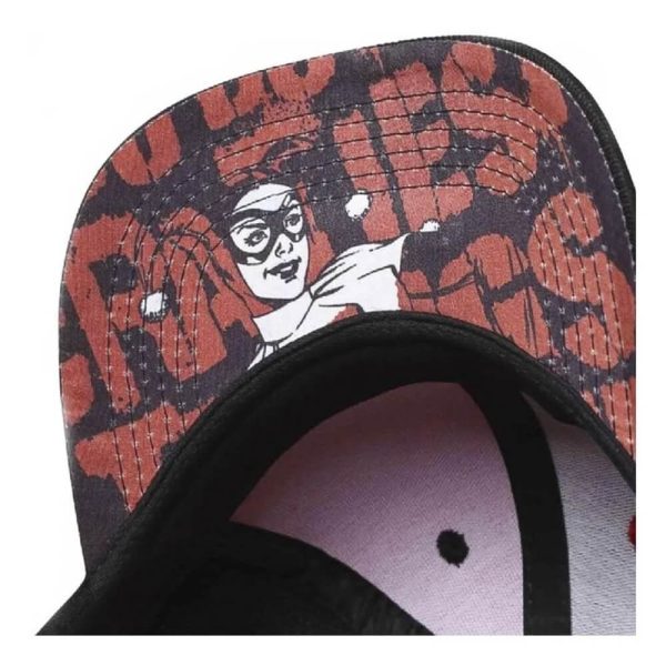 Boné Aba Curva Arlequina Presente Criativo Geek