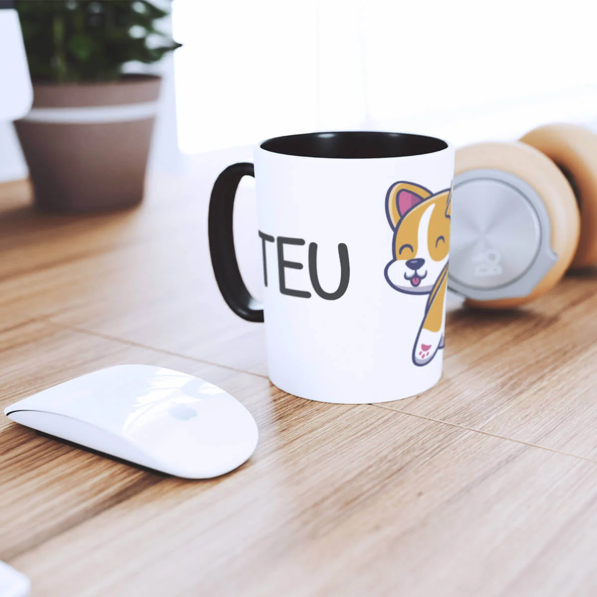 Caneca Divertida Cachorrinho Teu Cu 2