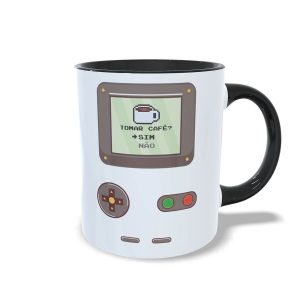 Caneca Divertida Gamer Retrô Presente Criativo Geek