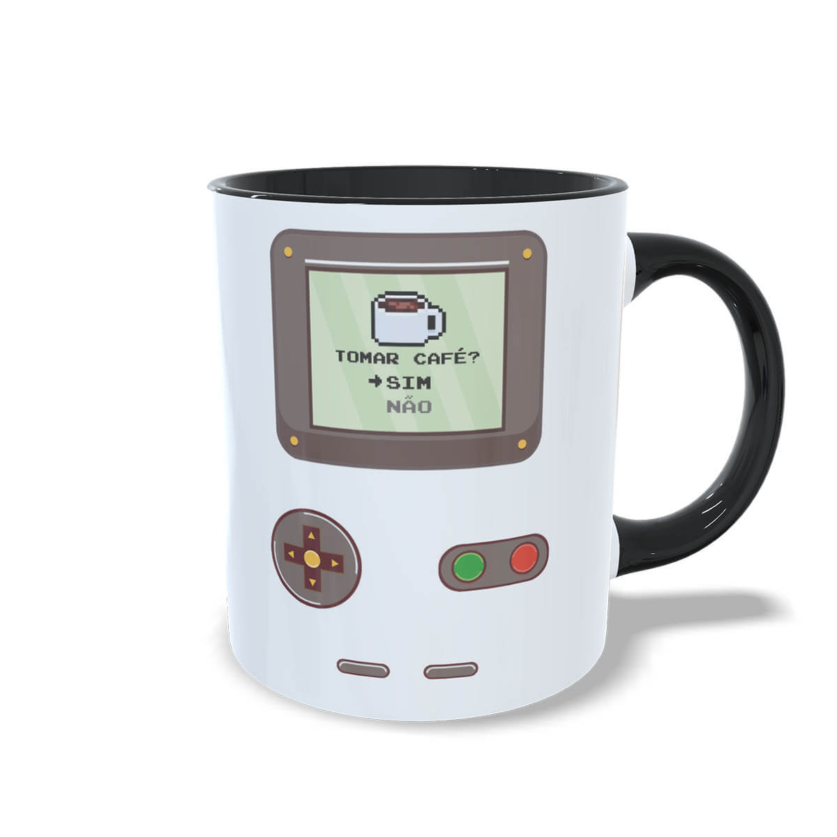 Caneca Divertida Gamer Retrô Presente Criativo Geek