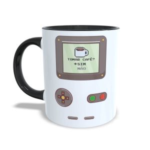 Caneca Gamer Retrô Presente Criativo Geek