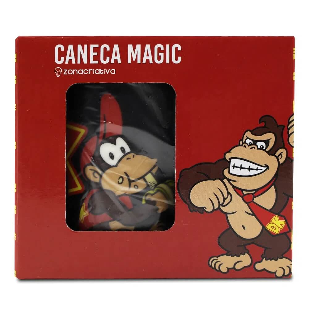 Caneca Magic Donkey Kong - Presente Criativo Geek 4