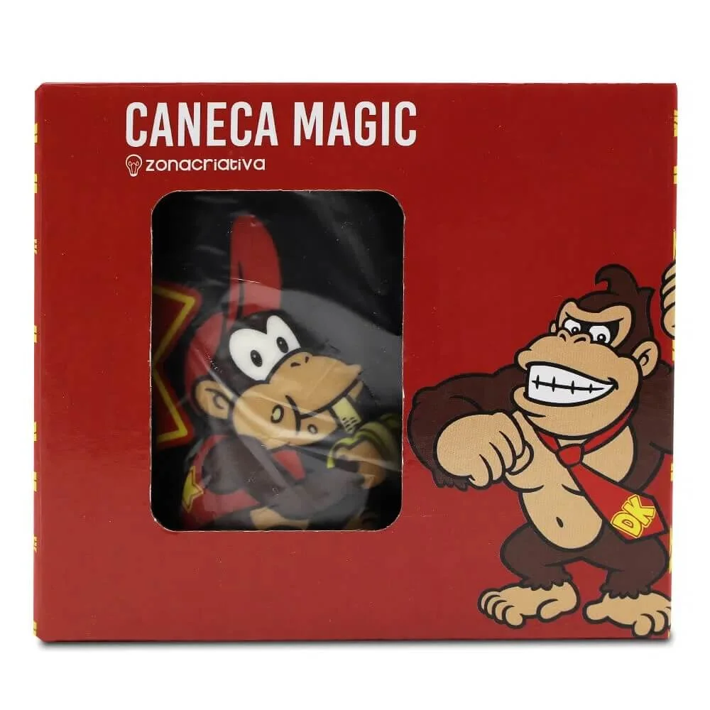 Caneca Magic Donkey Kong - Presente Criativo Geek 4