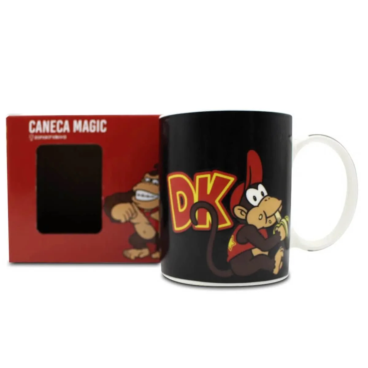 Caneca Magic Donkey Kong - Presente Criativo Geek Caneca Magic Donkey Kong - Presente Criativo Geek