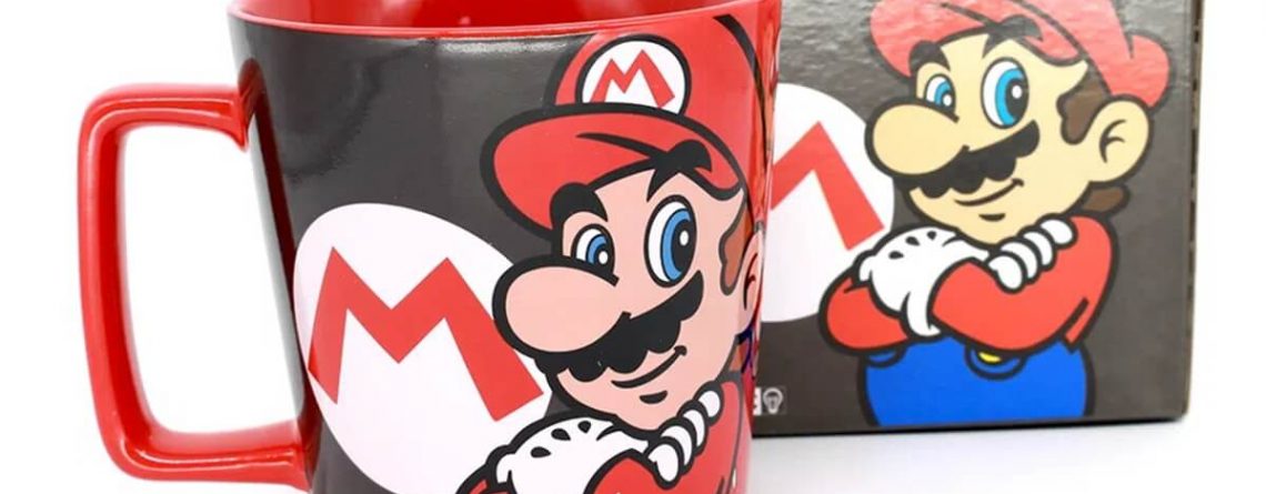 Caneca Mario Mushroom - Presente Criativo Geek