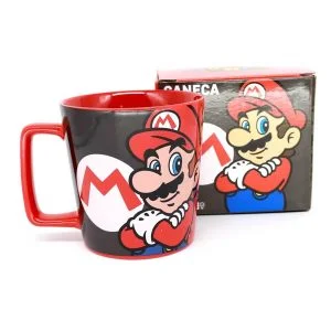 Caneca Mario Mushroom - Presente Criativo Geek