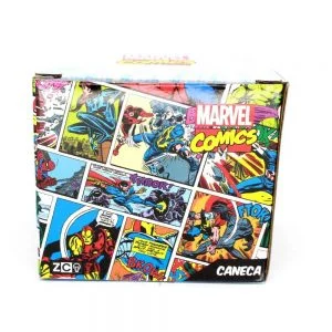 Caneca Marvel Classic - Presente Criativo Geek 4