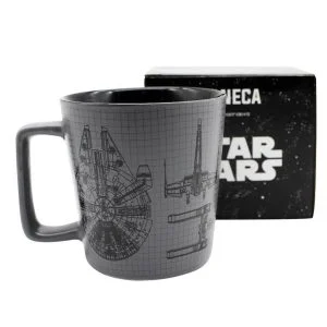Caneca Nave Star Wars - Presente Criativo Geek