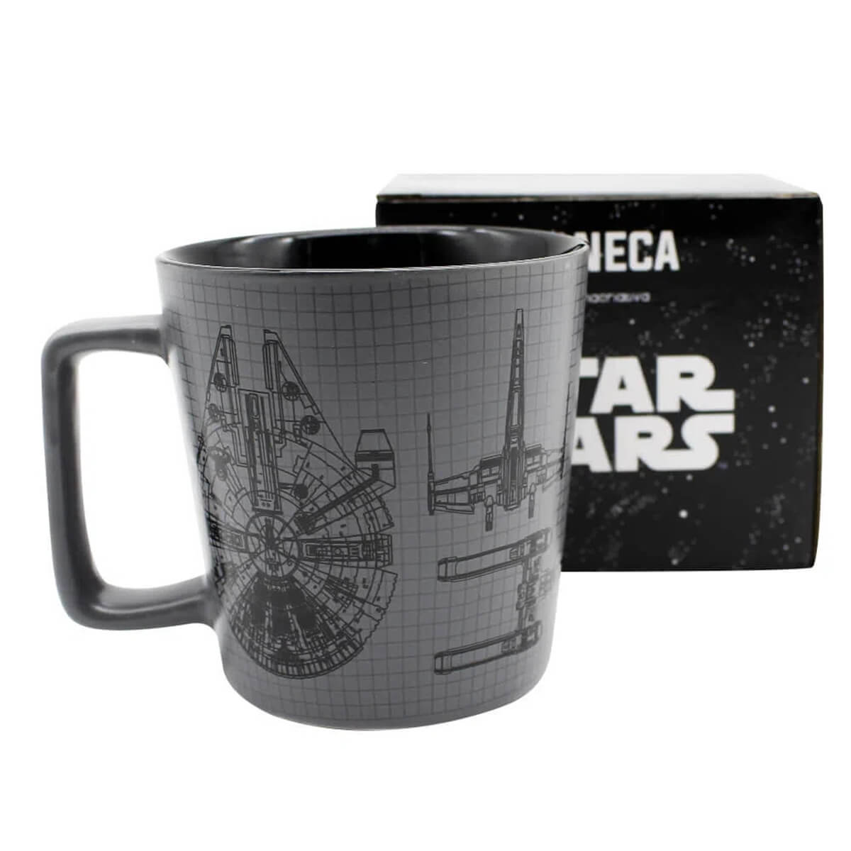 Caneca Nave Star Wars - Presente Criativo Geek Caneca Nave Star Wars - Presente Criativo Geek