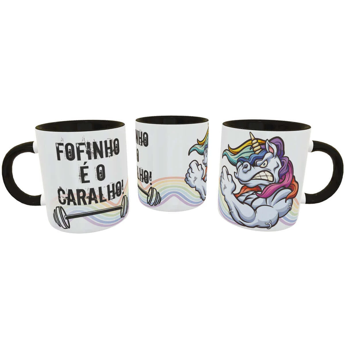 Caneca Unicórnio Maromba Fofinho é o Caralho Caneca Unicórnio Maromba Fofinho é o Caralho