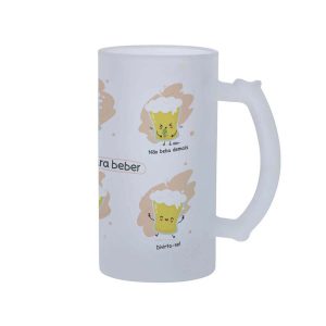 Caneca de Chopp Divertida Regras para Beber - Presente Criativo 4