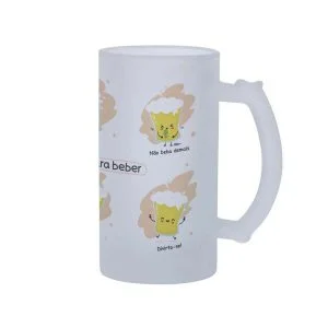 Caneca de Chopp Divertida Regras para Beber - Presente Criativo 4