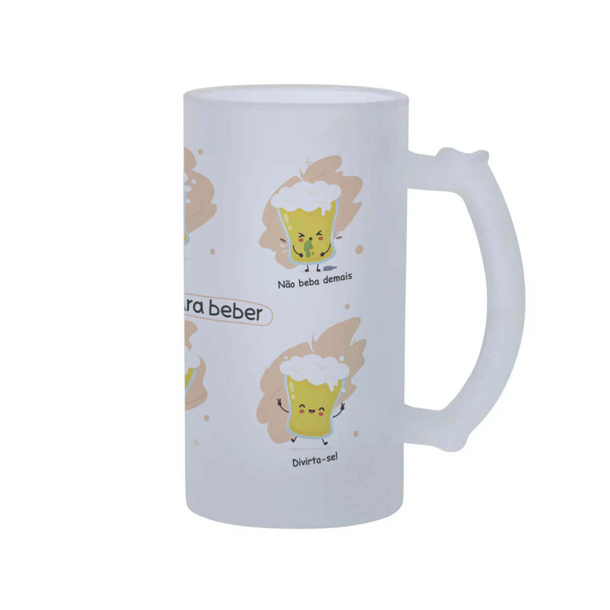 Caneca de Chopp Divertida Regras para Beber - Presente Criativo 4