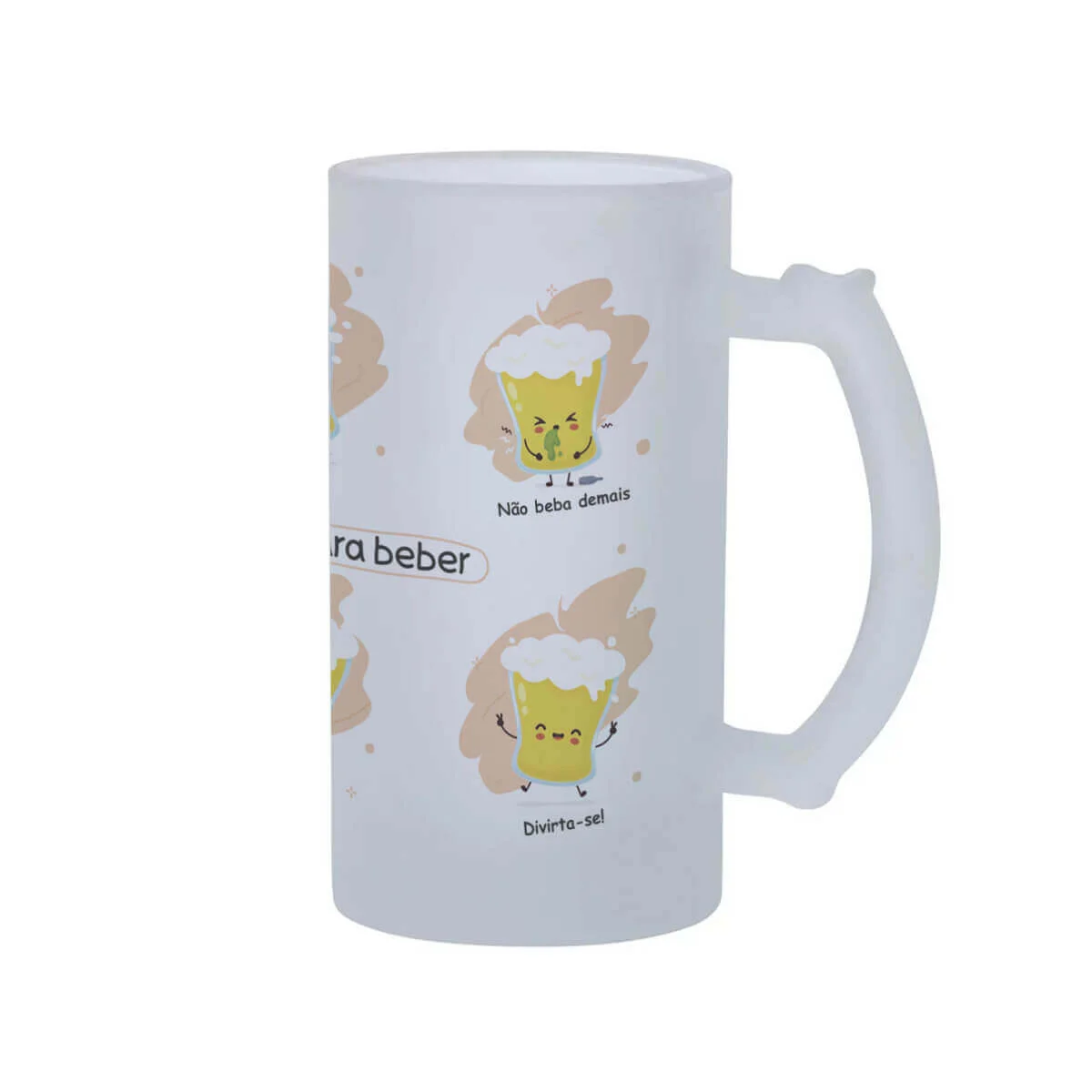Caneca de Chopp Divertida Regras para Beber - Presente Criativo 4