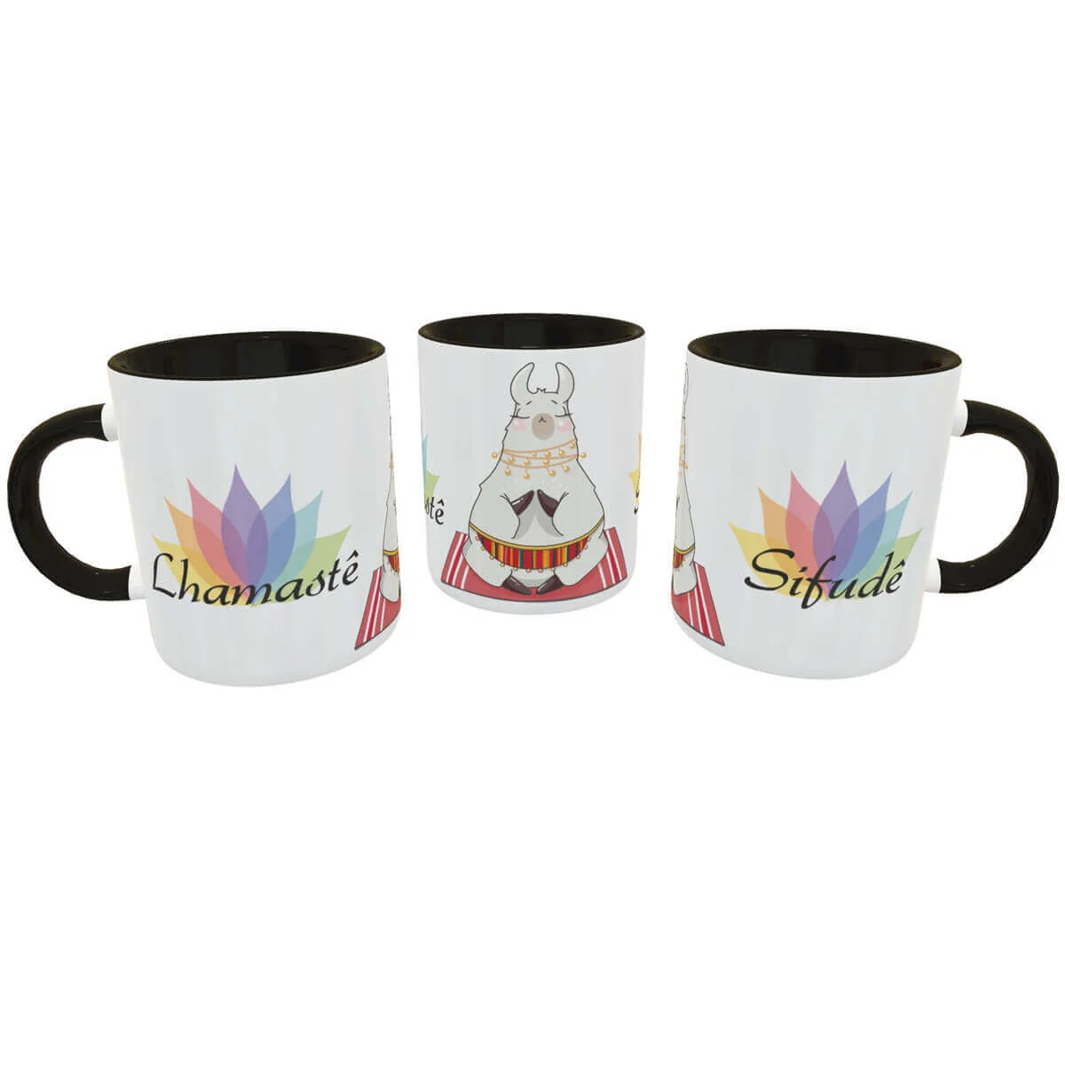 Caneca debochada Lhama Lhamaste Sifude Caneca debochada Lhama Lhamaste Sifude