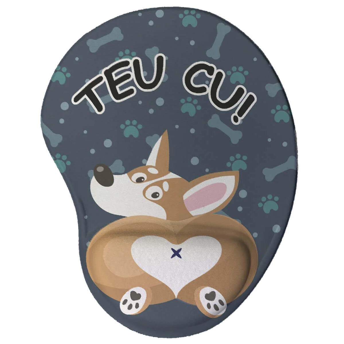 Mouse pad Divertido Cachorro Teu Cu Mouse pad Divertido Cachorro Teu Cu