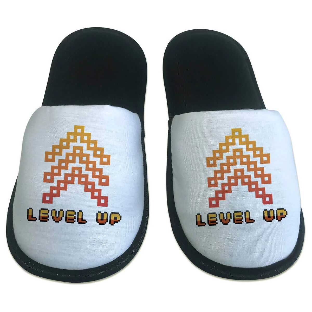 Pantufa Gamer Level Up - Presente Criatico Geek Pantufa Gamer Level Up - Presente Criatico Geek