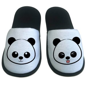 Pantufa Panda Kawaii - Presente Criativo