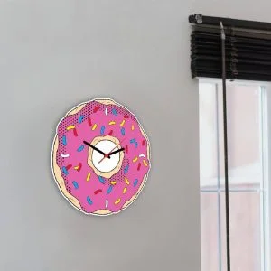 Relógio de Parede Donuts - Presente Criativo Geek 3
