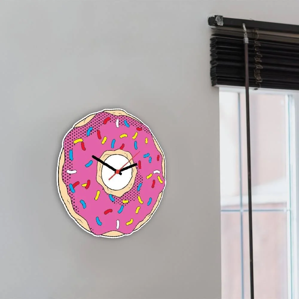 Relógio de Parede Donuts - Presente Criativo Geek 3