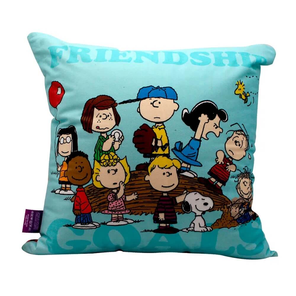 Almofada Friendship Goals Snoopy - Presente Criativo Geek 2