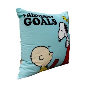 Almofada Friendship Goals Snoopy - Presente Criativo Geek 3