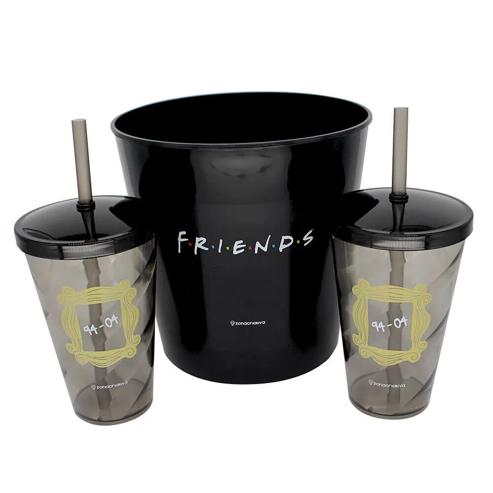 Almofada Porta Pipoca Friends - Presente Criativo Geek 3