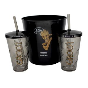 Almofada Porta Pipoca Groot - Presente Criativo Geek 4