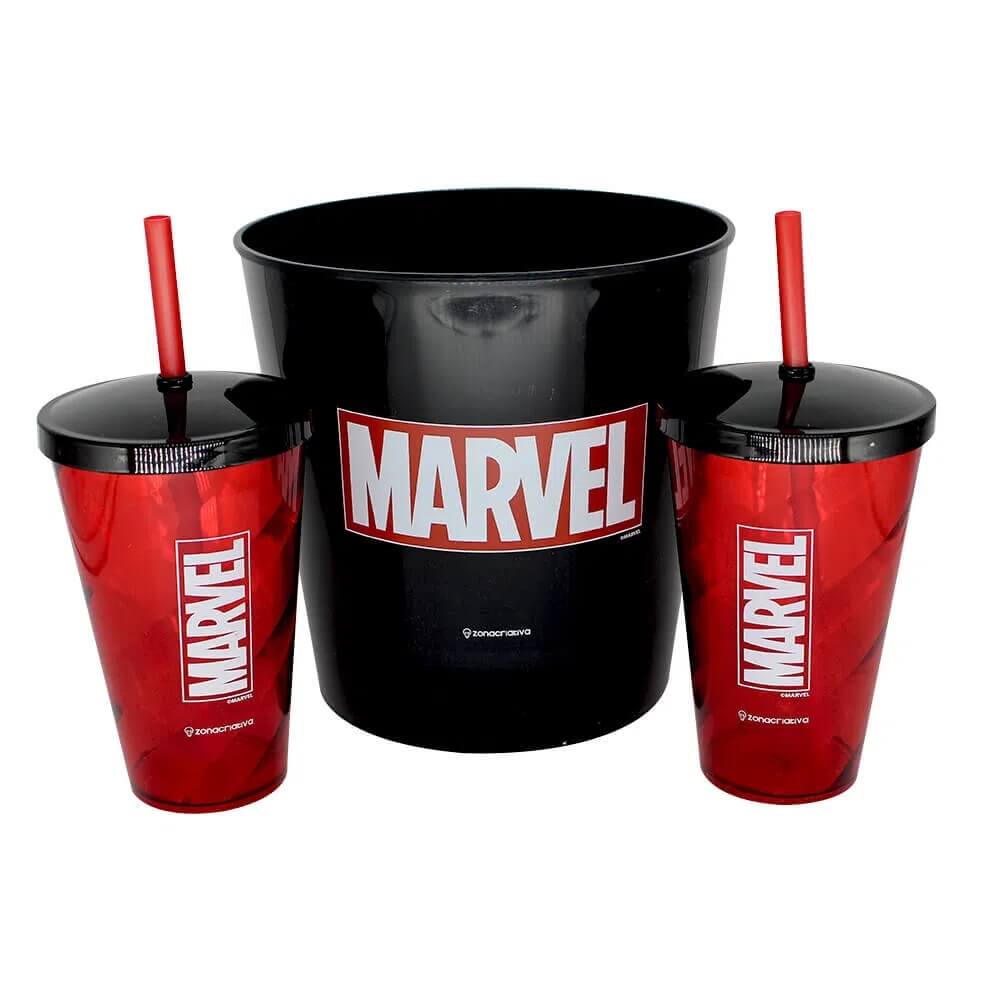 Almofada Porta Pipoca Marvel Classic - Presente Criativo Geek 3