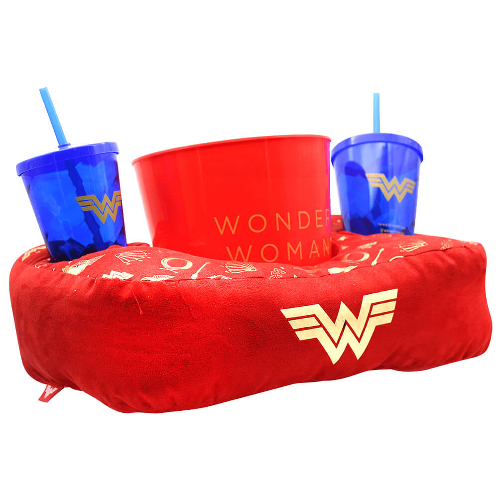 Almofada Porta Pipoca Wonder Simbolo WW84 - Presente Criativo Geek 2