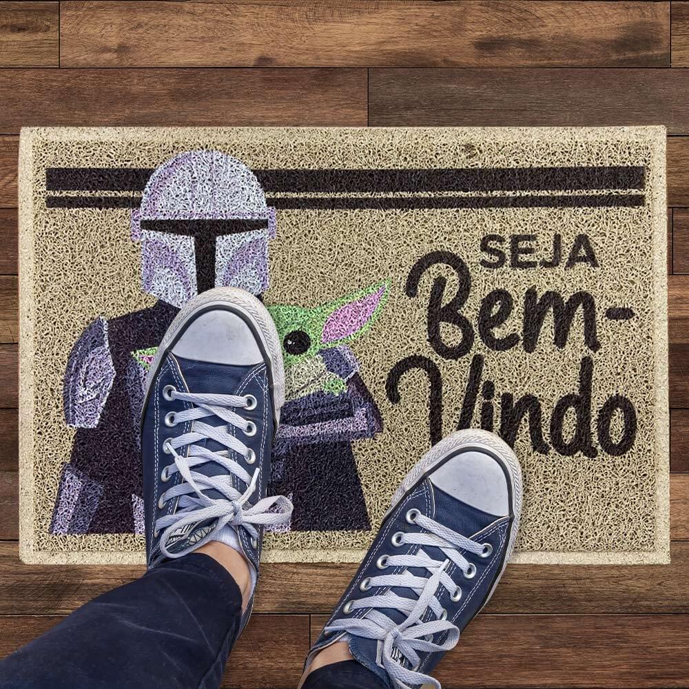 Capacho Geek Mandalorian - Presente Criativo Geek 2