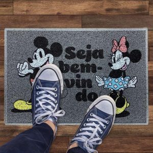 Capacho Geek Mickey e Minnie - Presente Criativo Geek 2