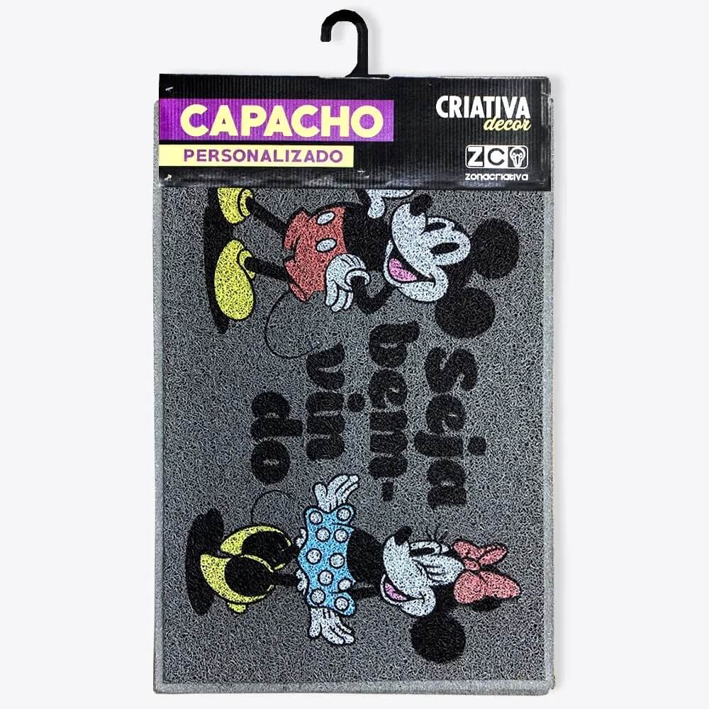 Capacho Geek Mickey e Minnie - Presente Criativo Geek 3