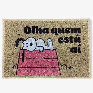 Capacho Geek Snoopy - Presente Criativo Geek