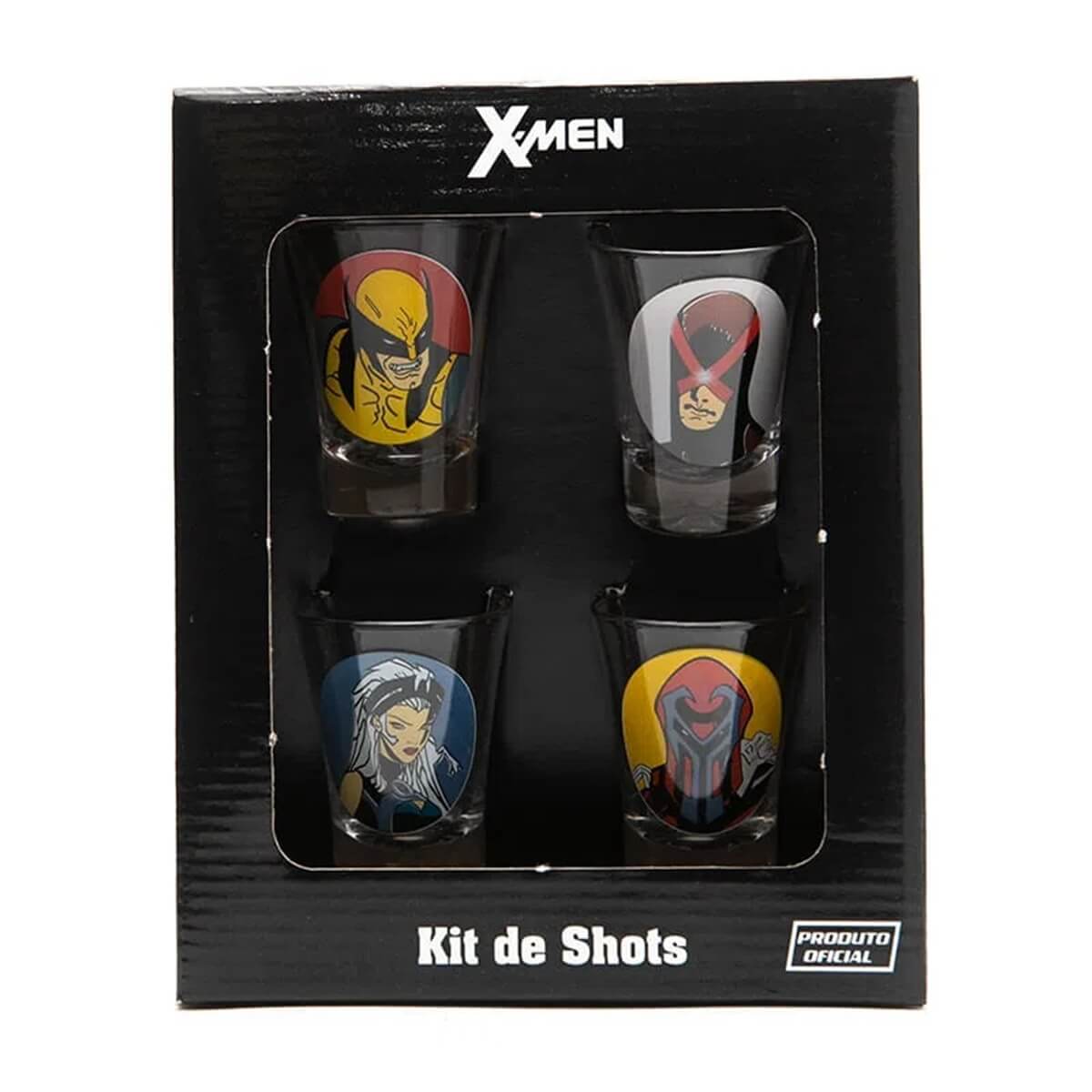 Kit Shot X-Men Todos - Presente Criativo Geek 3