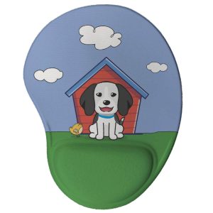 Mouse pad Beagle Cartoon - Presente Criativo Geek