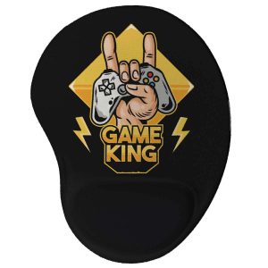 Mouse pad ergonômico Game King - Presente Criativo Geek
