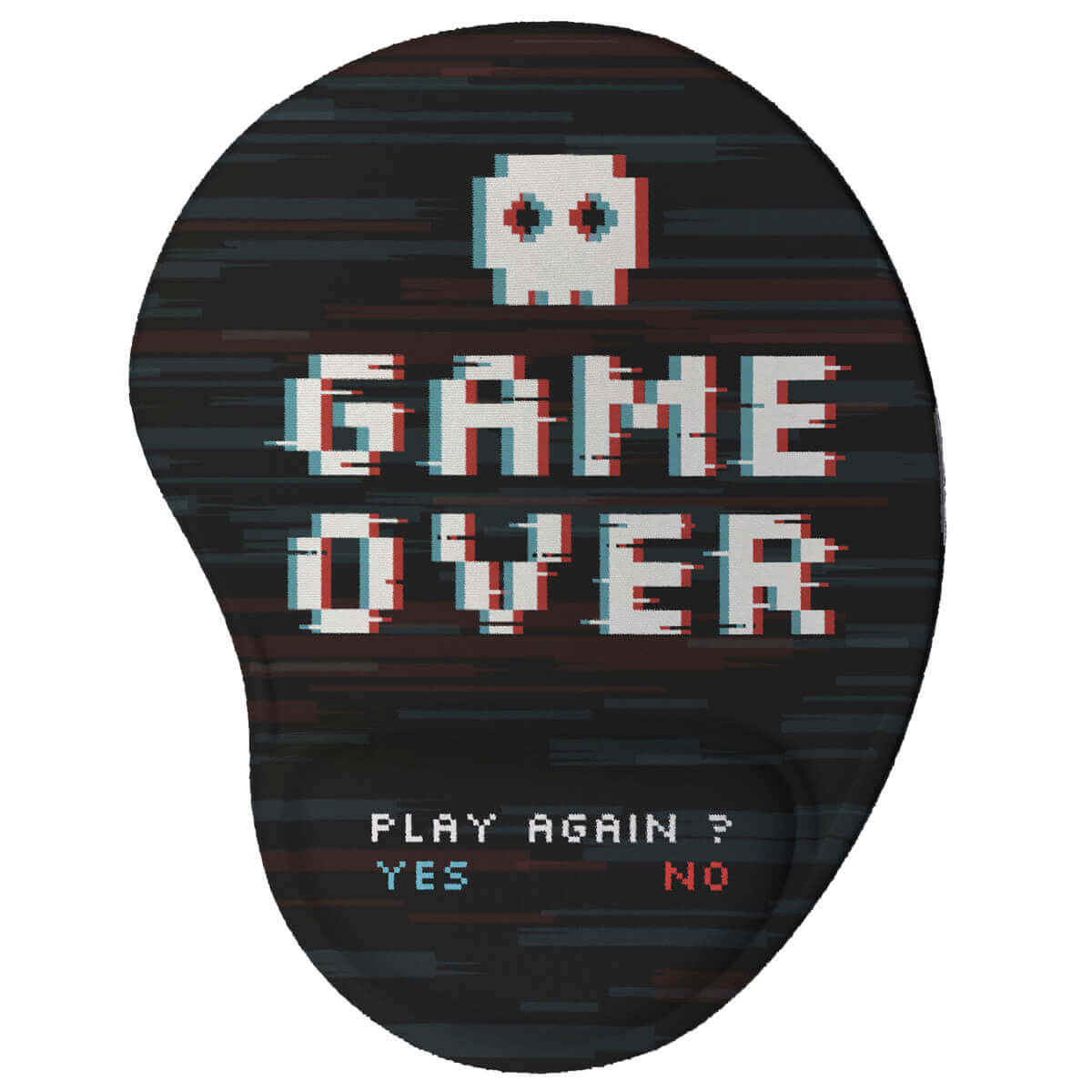 Mouse pad ergonômico Game Over - Presente Criativo Gamer Mouse pad ergonômico Game Over - Presente Criativo Gamer