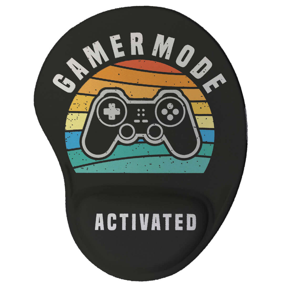 Mouse pad ergonômico Gamer Mode - Presente Criativo Geek