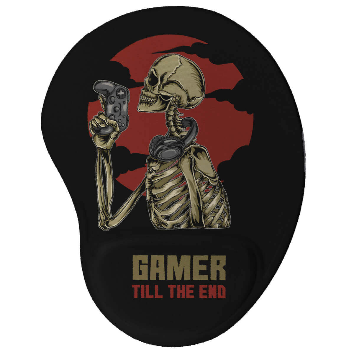 Mouse pad ergonômino Gamer Till the End - Presente Criativo Geek Mouse pad ergonômino Gamer Till the End - Presente Criativo Geek