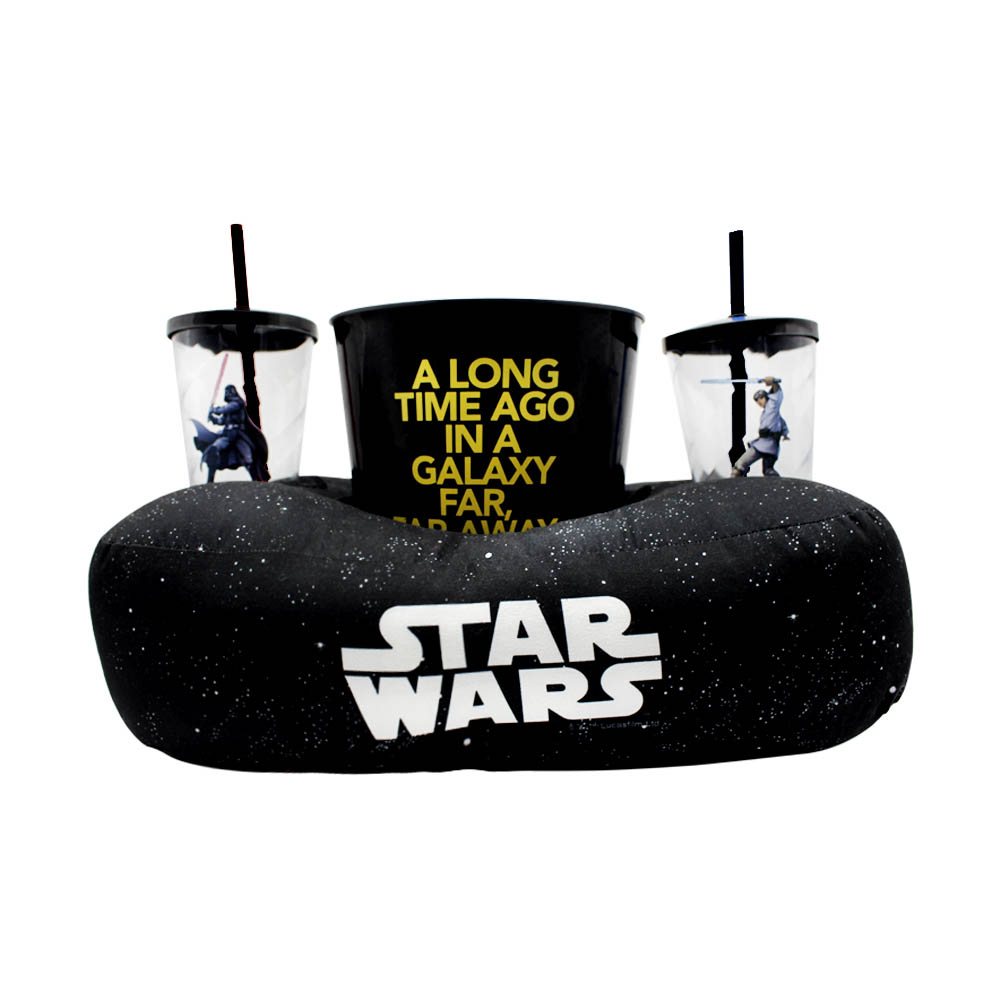 Almofada Porta Pipoca Star Wars - Presente Geek Almofada Porta Pipoca Star Wars - Presente Geek
