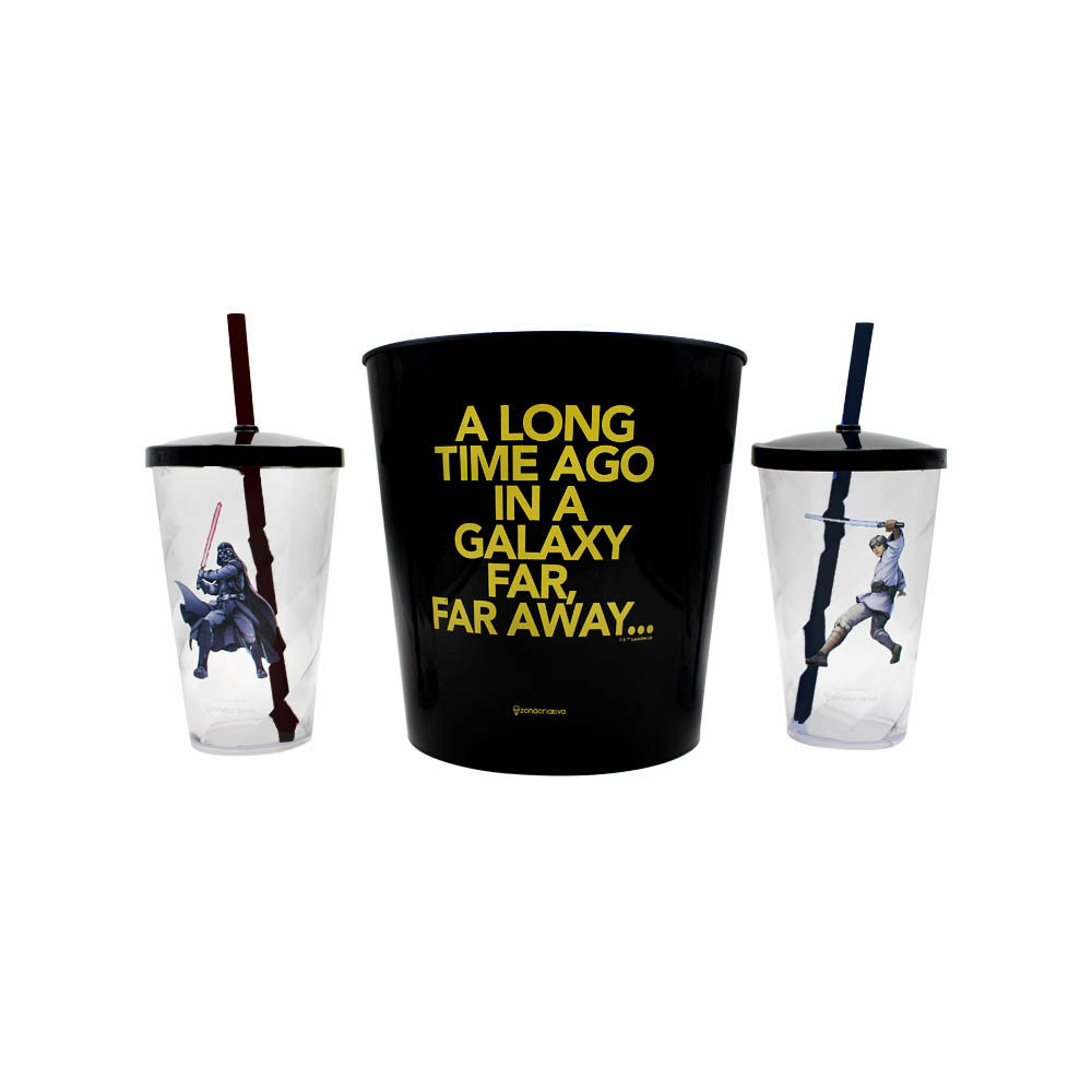 Almofada Porta Pipoca Star Wars - Presente Geek