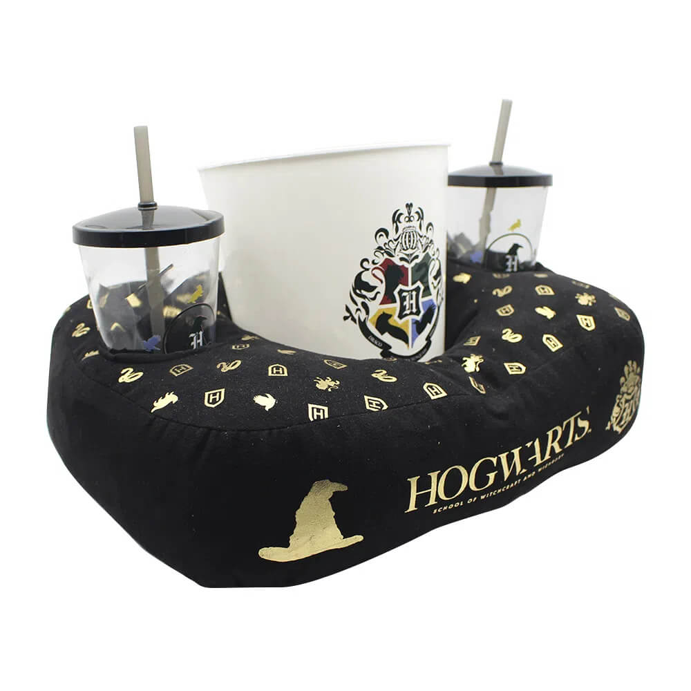Almofada Porta Pipoca Harry Potter Hogwarts - Presente Geek 2