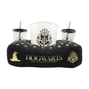 Almofada Porta Pipoca Harry Potter Hogwarts - Presente Geek