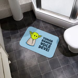 Tapete Tomar Banho Voçê Deve - Presente Criativo Geek 4