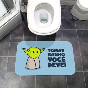 Tapete Tomar Banho Voçê Deve - Presente Criativo Geek 5