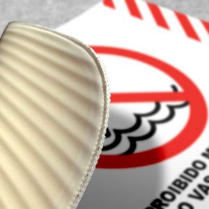 Tapete de Banheiro Proibido Mergulhar no Vaso Sanitário - Presente Criativo 2